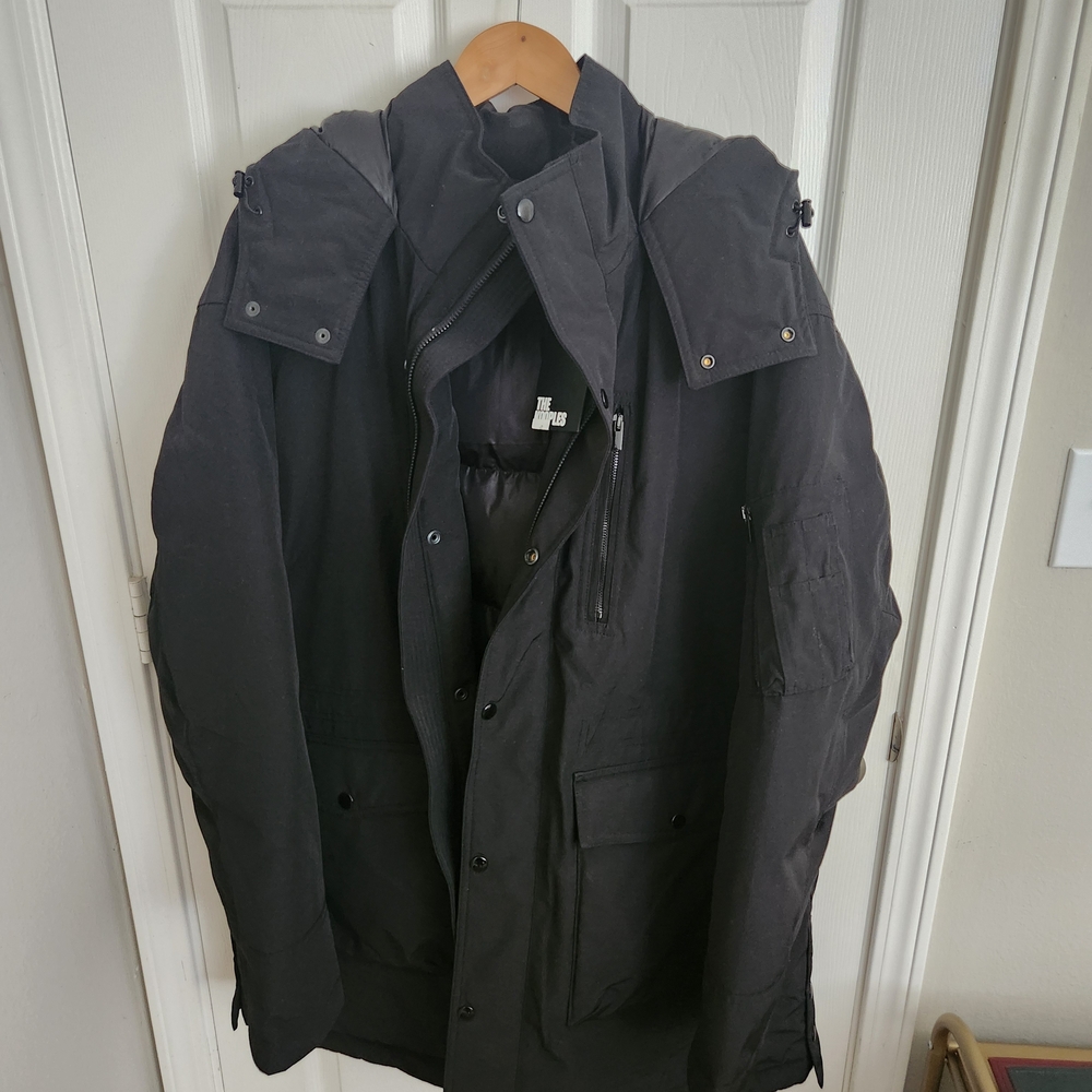The Kooples Black Men's Puffer Parka